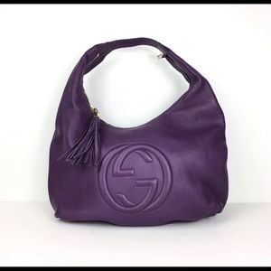 Gucci leather hobo